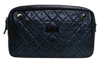 Chanel Reissue 2.55 Camera Bag leather, front view